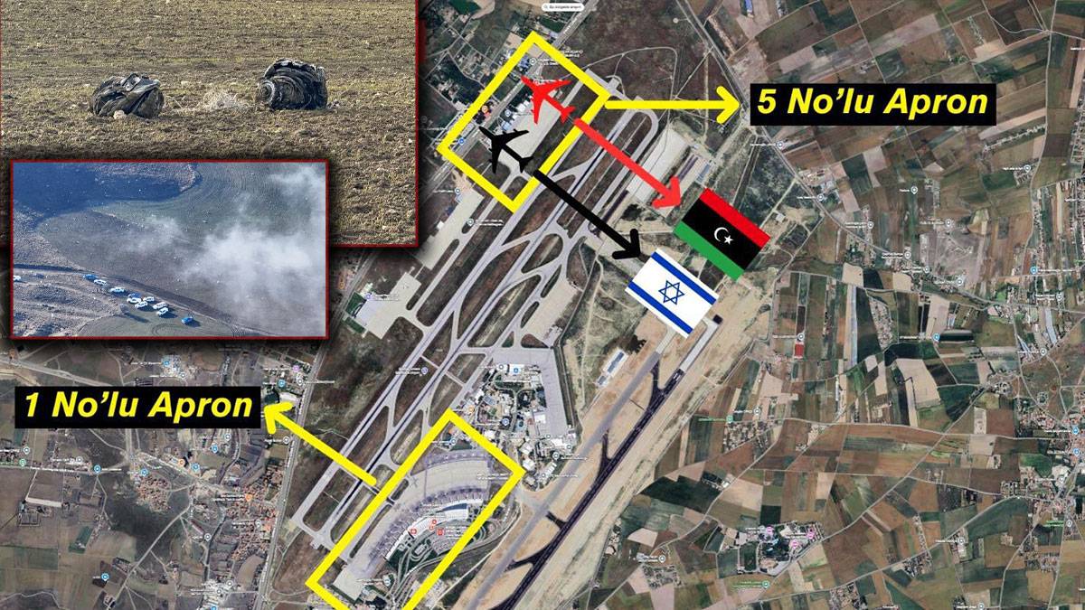 CHP olay yaratacak iddiayı belgeleriyle paylaştı: Ankara'daki Libya uçağını İsrail mi düşürdü?
